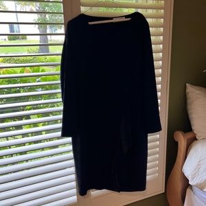 Navy blue desk to dinner dress size 12